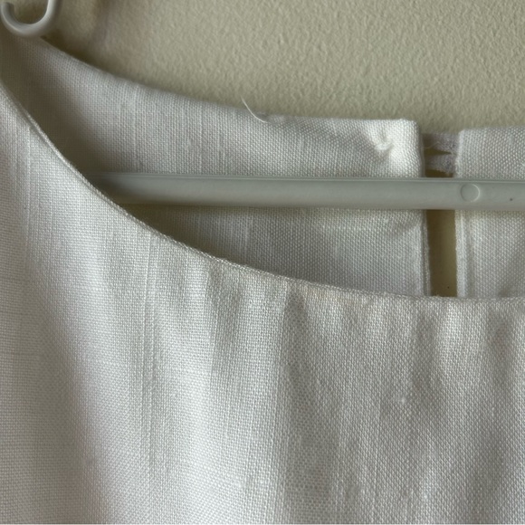 $5 FOR $25 | Vintage Barbiecore Sheath Modest Midi Dress Pink White 14 - Picture 7 of 13